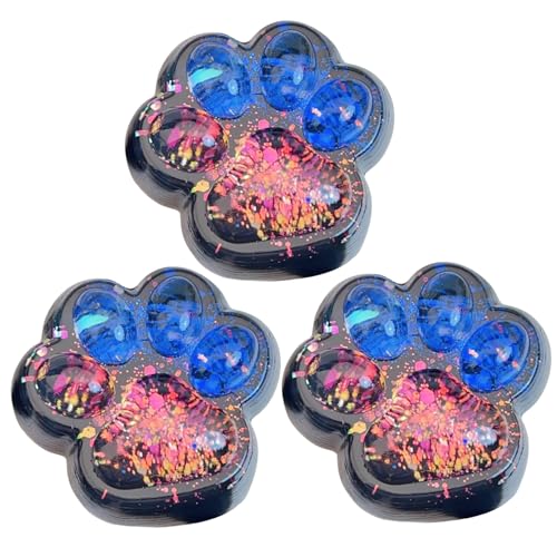 3pcs Squeeze Toys PVC Starry Sky Cat Paws süßes weiches Stress -Relief -Spielzeug für Kinder Erwachsene 3pcs Squeeze Toys PVC Starry Sky Cat Paws süßes weiches Stress -Relief -Spielzeug für Kinder Erwachsene von Csafyrt