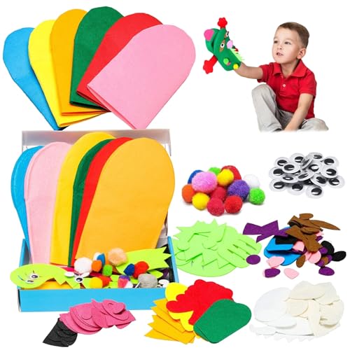 6pcs Puppenspiel Machen Kit Buntes niedliches Cartoon Tier themened Filz Sock Puppet Kit Bildungsdiy Craft Kits Storytelling Rollenspiel Geschenk Geschenk 6pcs Puppenspiel Machen Kit Buntes niedliches Cartoon Tier themened Filz Sock Puppet Kit Bildungsdiy Craft Kits Storytelling Rollenspiel Geschenk Geschenk von Csafyrt