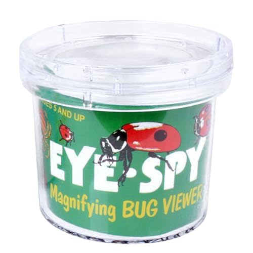 Bug Catcher für Kinder, 2.4x2,5 Bugfänger mit Lid -Lid -Lid, Lupe Container Cage Clear Collection for Children Science Nature Exploration Bug Catcher für Kinder, 2.4x2,5 Bugfänger mit Lid -Lid -Lid, Lupe Container Cage Clear Collection for Children Science Nature Exploration von Csafyrt