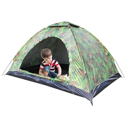 Camo -Zelt, wasserdichtes 2 -Personen -Kuppelzelt mit Maschen -Oberlicht, Maschentür und Tragetasche für Camping -Reise -Trekking -Wandern Camo -Zelt, wasserdichtes 2 -Personen -Kuppelzelt mit Maschen -Oberlicht, Maschentür und Tragetasche für Camping -Reise -Trekking -Wandern von Csafyrt