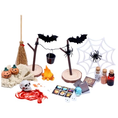 Csafyrt 1 Set Dollhouse Miniaturen Kunststoff Halloween Miniaturen für Halloween -Display und einfallsreiches Spiel Spielzeugpuppenhauszubehör für Jungen, Mädchen und Kinder Csafyrt 1 Set Dollhouse Miniaturen Kunststoff Halloween Miniaturen für Halloween -Display und einfallsreiches Spiel Spielzeugpuppenhauszubehör für Jungen, Mädchen und Kinder von Csafyrt