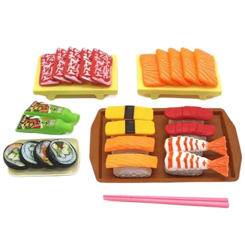 Csafyrt 1 Set Play Kitchen Food Simulation Sushi Play Food Trep Play Kids Kitchen Playset Plastik Rollenspiele Bildungsspielzeug Geschenk für Kinder im Alter von 3+ von Csafyrt