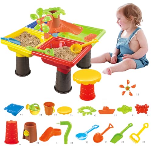 Csafyrt 1 Set Wassertisch Buntes Sandtisch mit niedlichem Delphin-Abs sensorisch interaktives Eltern-Kind-Entwicklungswasser und Sand für den Innenrand im Freien im Freien Strandquadrat Csafyrt 1 Set Wassertisch Buntes Sandtisch mit niedlichem Delphin-Abs sensorisch interaktives Eltern-Kind-Entwicklungswasser und Sand für den Innenrand im Freien im Freien Strandquadrat von Csafyrt