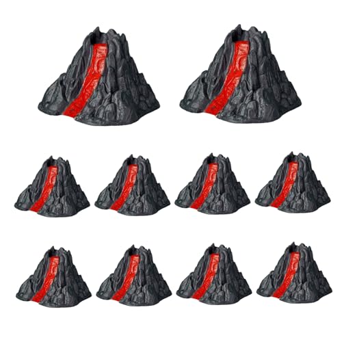10pcs Vulkanspielzeug kreativer lustiger Bildungsvolkan -Wissenschafts -Kit DIY Demonstration Requisiten für Schulhäuser von Csafyrt