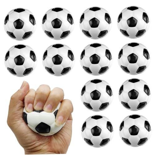 12 -pcs Mini -Fußballkugel, 2,4 Zoll Soft Foam Soccer Ball, tragbare kleine Stressspielzeug für Kinderpartydekoration, Gefälligkeiten und Angstlinderung 12 -pcs Mini -Fußballkugel, 2,4 Zoll Soft Foam Soccer Ball, tragbare kleine Stressspielzeug für Kinderpartydekoration, Gefälligkeiten und Angstlinderung von Csafyrt