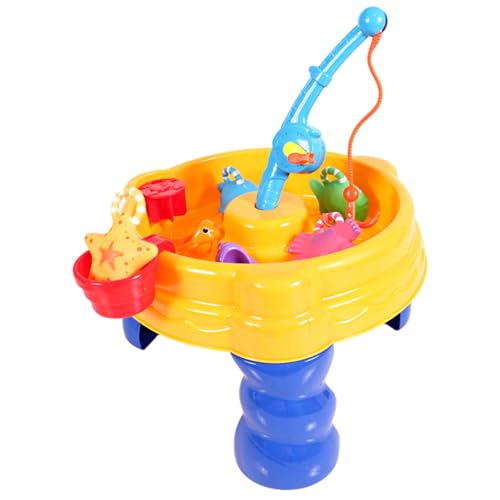 Csafyrt 13pcs/Set Wassertisch Abnehmbarer tragbarer Sandtisch umfasst Fischereisenspielzeuge Spaß sicheres Kleinkind -Outdoor -Spielzeug Csafyrt 13pcs/Set Wassertisch Abnehmbarer tragbarer Sandtisch umfasst Fischereisenspielzeuge Spaß sicheres Kleinkind -Outdoor -Spielzeug von Csafyrt