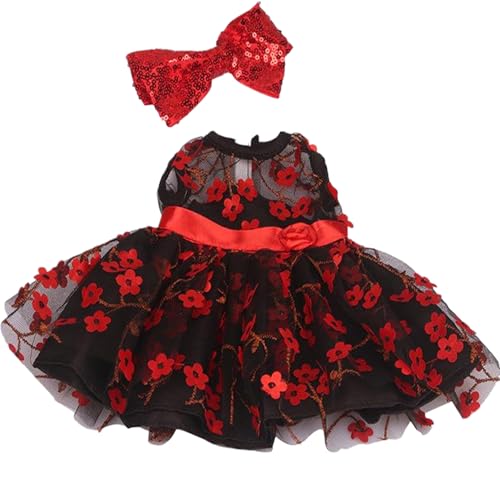 Csafyrt 18-Zoll-Puppenbekleidung für Mädchen..Schwarzes Spitzenkleid, Elegantes Kleid mit Haarband und Accessoires für Mädchen Schwarze Stoffpuppen. Csafyrt 18-Zoll-Puppenbekleidung für Mädchen..Schwarzes Spitzenkleid, Elegantes Kleid mit Haarband und Accessoires für Mädchen Schwarze Stoffpuppen. von Csafyrt