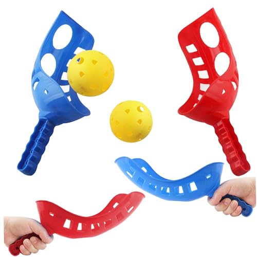 Csafyrt 2 Set Scoop Ball Parent-Kind-Schaufel-Ballspiel umfasst 4 Scoops 2 Bälle, Impact-Resistant Outdoor Beach Picnic Family Yard-Spiele für Kinder und Erwachsene Csafyrt 2 Set Scoop Ball Parent-Kind-Schaufel-Ballspiel umfasst 4 Scoops 2 Bälle, Impact-Resistant Outdoor Beach Picnic Family Yard-Spiele für Kinder und Erwachsene von Csafyrt
