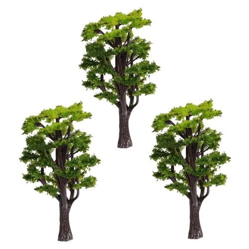 Csafyrt 3PCS -Modellbäume, 3pcs 4 Zoll Plastik -Minibäume, lebensechter Miniatur, falscher Baum für DIY -Handwerk, Gebäudemodell, Landschaftslandschaft Csafyrt 3PCS -Modellbäume, 3pcs 4 Zoll Plastik -Minibäume, lebensechter Miniatur, falscher Baum für DIY -Handwerk, Gebäudemodell, Landschaftslandschaft von Csafyrt