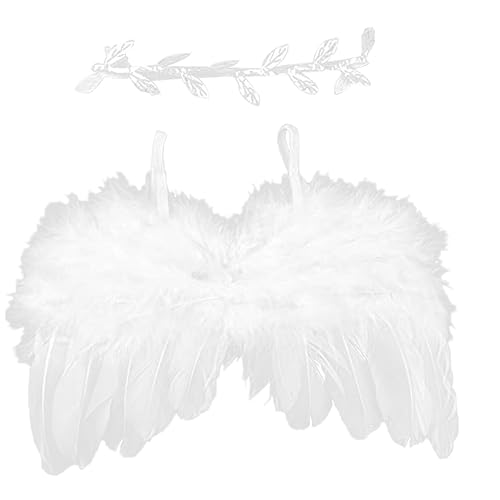 Csafyrt Baby Angel Neugeborenen Angel Anzug mit Stirnbandkindfoto Requisiten weiß Csafyrt Baby Angel Neugeborenen Angel Anzug mit Stirnbandkindfoto Requisiten weiß von Csafyrt