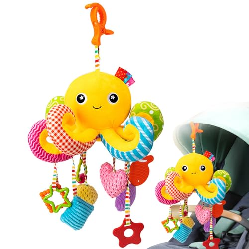 Csafyrt Baby Kinderwagen Spielzeug ziehen Schnur hängen Tintenfische Autositz Spielzeugspiel Fitness Csafyrt Baby Kinderwagen Spielzeug ziehen Schnur hängen Tintenfische Autositz Spielzeugspiel Fitness von Csafyrt