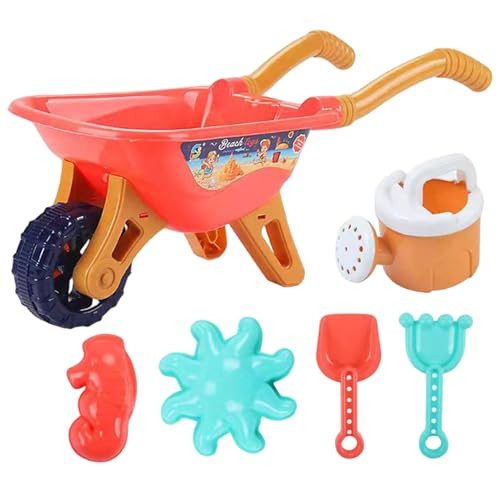 Csafyrt Beach Toy Set, 6PCS Sandbox-Spielzeuge umfassen Karren Csafyrt Beach Toy Set, 6PCS Sandbox-Spielzeuge umfassen Karren von Csafyrt