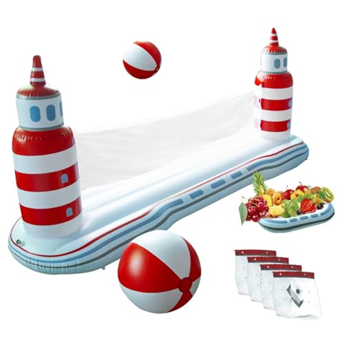 Csafyrt Der Pool -Volleyball -Set umfasst 57, 1 x 118, 1 Zoll aufblasbares Poolvolleyball -Netz und Tablett, Sommerspiele für Kinder und Erwachsene Csafyrt Der Pool -Volleyball -Set umfasst 57, 1 x 118, 1 Zoll aufblasbares Poolvolleyball -Netz und Tablett, Sommerspiele für Kinder und Erwachsene von Csafyrt