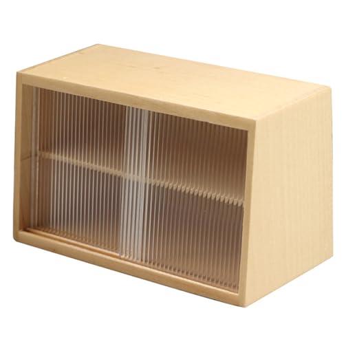Csafyrt Dollhouse Möbel 1 12 Skala, Holzminischrank mit beweglicher Tür, Puppenhausküche, Zubehör Csafyrt Dollhouse Möbel 1 12 Skala, Holzminischrank mit beweglicher Tür, Puppenhausküche, Zubehör von Csafyrt