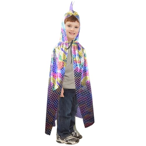 Csafyrt Dragon Kostüm Kids 59 Zoll Kapuze Dragon Kostüm Kinder mit Flosse Krawatte Dekorative Dinosaurier lila lila Csafyrt Dragon Kostüm Kids 59 Zoll Kapuze Dragon Kostüm Kinder mit Flosse Krawatte Dekorative Dinosaurier lila lila von Csafyrt