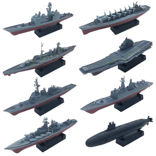 Csafyrt Flugzeugträger Spielzeug 8PCS 3D Schlachtschiff Spielzeug Plastik -U -Boot -Modell für Jungen Mädchen Kinder Geschenke Csafyrt Flugzeugträger Spielzeug 8PCS 3D Schlachtschiff Spielzeug Plastik -U -Boot -Modell für Jungen Mädchen Kinder Geschenke von Csafyrt