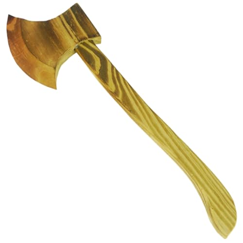 Csafyrt Gefälschte Axt 13 Zoll realistisches Holzspielzeug Axt Leichtes Hatchetspielzeug für Kinder strukturierte Trick -Requisiten für Halloween Weihnachtsfeier Osterkarneval Kostümparty Csafyrt Gefälschte Axt 13 Zoll realistisches Holzspielzeug Axt Leichtes Hatchetspielzeug für Kinder strukturierte Trick -Requisiten für Halloween Weihnachtsfeier Osterkarneval Kostümparty von Csafyrt