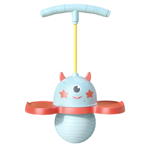 Hüpfbällchen Nicht-Schlupf- und Tragenresistent Cute & Fun Bouncy Ball mit einstellbarem Griff sensorisch-motorischen Training für Erwachsene für Kinder, mit Pumpe und Gasnadel, Blau Hüpfbällchen Nicht-Schlupf- und Tragenresistent Cute & Fun Bouncy Ball mit einstellbarem Griff sensorisch-motorischen Training für Erwachsene für Kinder, mit Pumpe und Gasnadel, Blau von Csafyrt