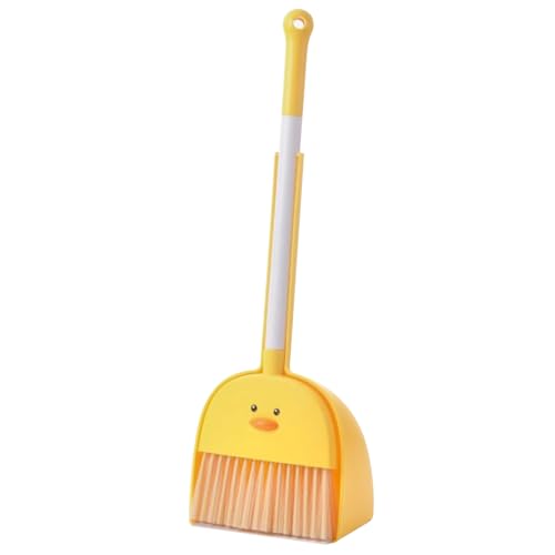 Csafyrt Kid Broom und Dustpan Set Cute & Mini Yellow Duck Child Besen und Dustpan Set Educational Housekeeping Bauch Csafyrt Kid Broom und Dustpan Set Cute & Mini Yellow Duck Child Besen und Dustpan Set Educational Housekeeping Bauch von Csafyrt