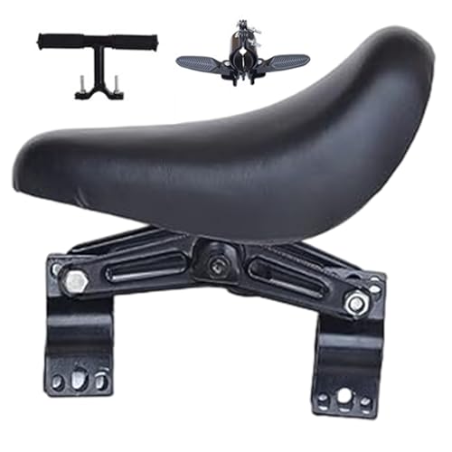 Csafyrt Kids Bike Seat, Frontmontierkinderfahrradsitz mit faltbaren Fußpedalen und Nicht -Slip -Lenker, Abnehmbarer Fahrradansatz für Kinder Csafyrt Kids Bike Seat, Frontmontierkinderfahrradsitz mit faltbaren Fußpedalen und Nicht -Slip -Lenker, Abnehmbarer Fahrradansatz für Kinder von Csafyrt