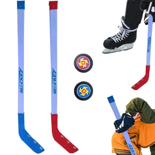 Kinderhockey -Set, Junior Street Hockey -Set umfassen 28 -Zoll -Kinderstab und Mini -Stock für Jungen und Mädchen, Ice -Trainingsspielzeuggeschenke im Innenbereich im Freien im Freien. von Csafyrt