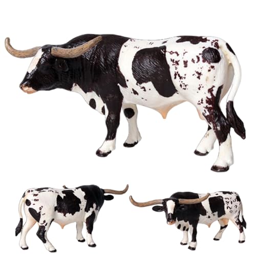 Csafyrt Kuhfigur künstliche und realistische Texas Kuhstatue 6x3x2 Zoll Kuhspielzeug pädagogische und dekorative Plastikkuhgeschenke für Kinder Csafyrt Kuhfigur künstliche und realistische Texas Kuhstatue 6x3x2 Zoll Kuhspielzeug pädagogische und dekorative Plastikkuhgeschenke für Kinder von Csafyrt