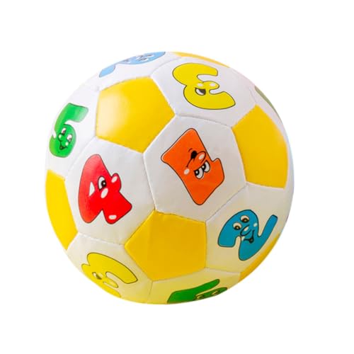 Mini Soft Ball Spielzeug für Kinder Bildungsspielzeug Baby Lernfarben Nummer Gummiball von Csafyrt