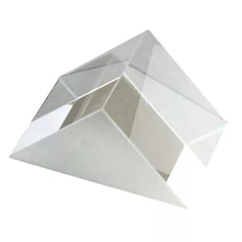 Csafyrt Optisches Glasprisma Rechtwinkel reflektiert das dreieckige Prisma für Physik, das Lichtspektrum lehrt von Csafyrt