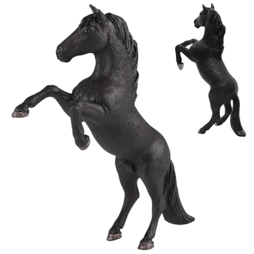 Csafyrt Pferdefiguren, künstliche und realistische Schwarze Pferdestatue, 4x6 -Zoll -Spielzeug, pädagogischer und dekorativer Plastik, Geschenke für Kinder Csafyrt Pferdefiguren, künstliche und realistische Schwarze Pferdestatue, 4x6 -Zoll -Spielzeug, pädagogischer und dekorativer Plastik, Geschenke für Kinder von Csafyrt