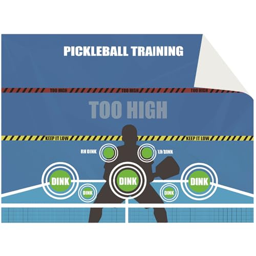 Csafyrt Pickleball -Übungsbrett 47x35 -Zoll Selfadhäsive Papier Pickleball -Übungsmatte Innenräume, um die Fähigkeiten der Ballhandhabung zu verbessern Csafyrt Pickleball -Übungsbrett 47x35 -Zoll Selfadhäsive Papier Pickleball -Übungsmatte Innenräume, um die Fähigkeiten der Ballhandhabung zu verbessern von Csafyrt