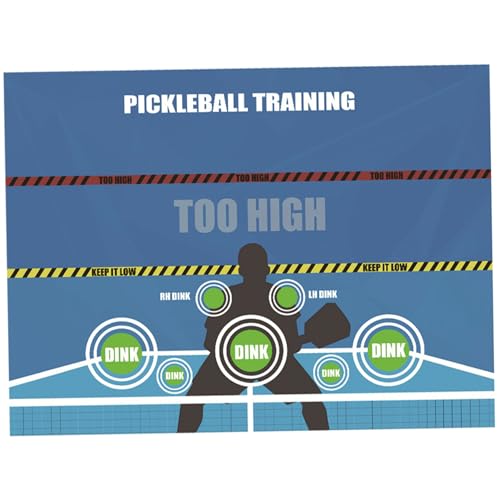 Csafyrt Pickleball-Übungsbrett 47x35 Zoll selbstklebendes Papier Pickleball-Übungsmatte Innenräume, damit Sie die Fähigkeiten des Ballhandlings verbessern können Csafyrt Pickleball-Übungsbrett 47x35 Zoll selbstklebendes Papier Pickleball-Übungsmatte Innenräume, damit Sie die Fähigkeiten des Ballhandlings verbessern können von Csafyrt