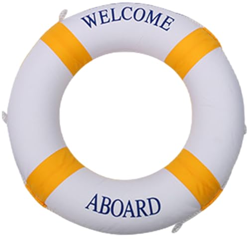 Csafyrt Pool schwimmt, Schwimmschaum Lebensdauer Ring mit Perimeter Seil, 20 Dia..Tragbarer Leichter Lebensring für Schwimmbad, See, Fluss, Meer, Gelb Csafyrt Pool schwimmt, Schwimmschaum Lebensdauer Ring mit Perimeter Seil, 20 Dia..Tragbarer Leichter Lebensring für Schwimmbad, See, Fluss, Meer, Gelb von Csafyrt