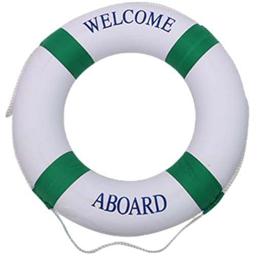Csafyrt Pool schwimmt, Schwimmschaum Lebensdauer Ring mit Perimeter Seil, 20 Dia..Tragbarer Leichter Lebensring für Schwimmbad, See, Fluss, Meer, Grün von Csafyrt