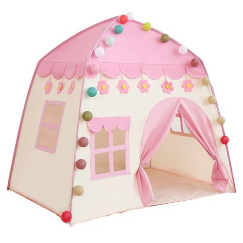 Csafyrt Prinzessin Zelt 51x39x51 Zoll Oxford Stoffspiel Zelt mit Tür Vorhang Fenster belüftet Skinfriendly Play House für 34 Kinder mit Balllicht Csafyrt Prinzessin Zelt 51x39x51 Zoll Oxford Stoffspiel Zelt mit Tür Vorhang Fenster belüftet Skinfriendly Play House für 34 Kinder mit Balllicht von Csafyrt