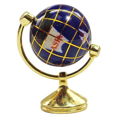 Csafyrt Puppenhaus Miniaturen Harz Mini Dollhouse Accessoires Planetarium Globe mit Legierstand DIY Miniatur Dollhouse Accessoires von Csafyrt