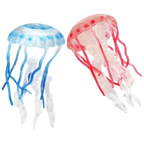 Csafyrt Qualle Figur 2pcs 2 Farb Realistische falsche Quallen detailliert & pädagogische Spielzeugfisch für Kinder Dekorative PVC -Meeretier -Figuren für Zuhause, Vorschule, Kindergarten Csafyrt Qualle Figur 2pcs 2 Farb Realistische falsche Quallen detailliert & pädagogische Spielzeugfisch für Kinder Dekorative PVC -Meeretier -Figuren für Zuhause, Vorschule, Kindergarten von Csafyrt