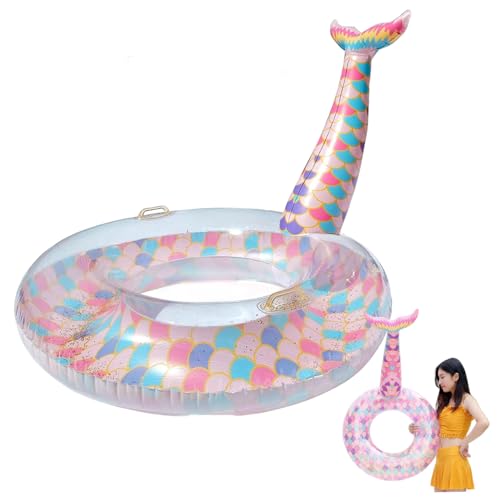 Csafyrt Schwimmring, großer Meerjungfrau Schwanz aufblasbarer Pool schwimmt mit Meerjungfrau Schwanz Rückenlehne tragbarer Lake Beach Pool Floatie -Spielzeug für Erwachsene Kinder Csafyrt Schwimmring, großer Meerjungfrau Schwanz aufblasbarer Pool schwimmt mit Meerjungfrau Schwanz Rückenlehne tragbarer Lake Beach Pool Floatie -Spielzeug für Erwachsene Kinder von Csafyrt