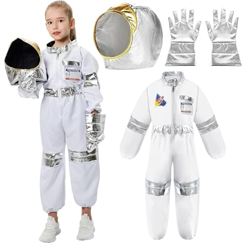 Csafyrt Space Suit Kostüm Kinder mit dreieckigem Muster Polyester Stechy Kids Space Anzug Crew Hals mit Hut und Handschuhen Halloween Kostüm für Cosplay -Geburtstagsgeschenke, s Csafyrt Space Suit Kostüm Kinder mit dreieckigem Muster Polyester Stechy Kids Space Anzug Crew Hals mit Hut und Handschuhen Halloween Kostüm für Cosplay -Geburtstagsgeschenke, s von Csafyrt