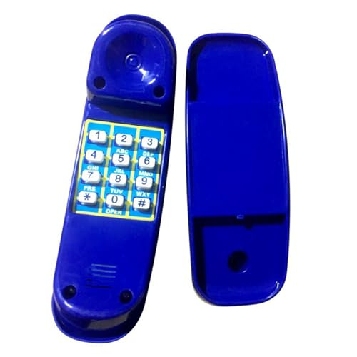 Csafyrt Spielzeugtelefon mit Nummernknopf Realistische leichte Kunststoff -Kinder -Kinder -Telefon tun Spiele Mini -Telefon für Spielplatzbaumzubehör im Freien von Csafyrt