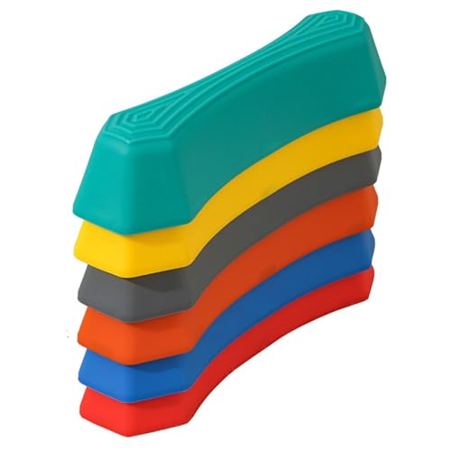 Csafyrt Trittsteine für Kinder, 6pcs Nicht-rutschfeste Kunststoffbalance-Trittsteine, stapelbares Kleinkind, Flexible Kombinationssensorische Spielzeuge für Innen- und Außenbereiche Csafyrt Trittsteine für Kinder, 6pcs Nicht-rutschfeste Kunststoffbalance-Trittsteine, stapelbares Kleinkind, Flexible Kombinationssensorische Spielzeuge für Innen- und Außenbereiche von Csafyrt