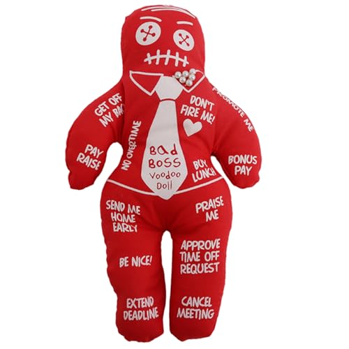 Csafyrt Voodoo Dolls 5.12x8.46 '' Polyester Baumwolle beängstigende Puppe mit unruhigen Drucken gruselige Puppe Rache Negative Horrorpuppen für emotionale Veröffentlichung, Kindertagesgeschenke, rot Csafyrt Voodoo Dolls 5.12x8.46 '' Polyester Baumwolle beängstigende Puppe mit unruhigen Drucken gruselige Puppe Rache Negative Horrorpuppen für emotionale Veröffentlichung, Kindertagesgeschenke, rot von Csafyrt