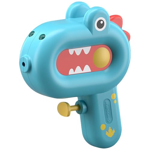 Wasserpistole für Kinder Cartoon Dinosaurier Mini Wasserpistole mit Auslöser Plastikwasserpistole für Jungen Mädchen im Freien Pool Beach Outdoor -Wasserkämpfe Spiel Spielzeug Blau von Csafyrt