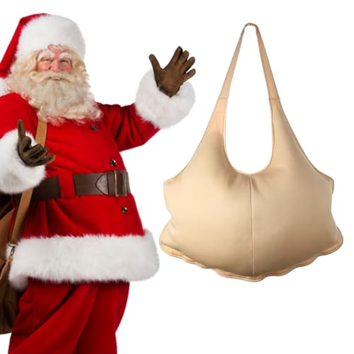 Fetter Anzug, gefälschte gepolsterte Bauch -Weihnachtsmannanzug, einstellbares Weihnachtsmann Kostüm mit Elastizitätsband, Reißverschluss Claus Kostüm für Männer Weihnachts -Cosplay -Requisite Fetter Anzug, gefälschte gepolsterte Bauch -Weihnachtsmannanzug, einstellbares Weihnachtsmann Kostüm mit Elastizitätsband, Reißverschluss Claus Kostüm für Männer Weihnachts -Cosplay -Requisite von Csafyrt