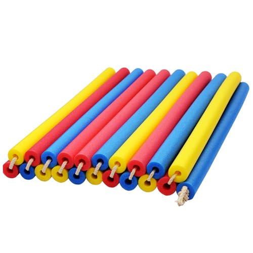 Hopscotch 21 Abschnitte 19.7x1.3 '' Soft & Safe Hindernis Course für Kinderkörper -Training Spielplatzausrüstung für Outdoor Hopscotch Bohnen -Taschen Wurf Geschenk von Csafyrt