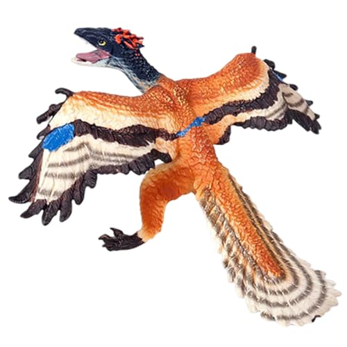 Kinder Dinosaurierspielzeug 4.33x5.12X2.56 Safe Plastik Realistische Simulation Archaeopteryx Dinosaurierspielzeug kreative Geschenke Partyzubehör von Csafyrt