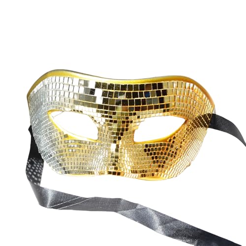 Csnbfiop Bequeme Party Ready Maske Einzigartiges Festival Glaseinlage Maskenzubehör Für Halloween Und Gesellschaftliche Partys Csnbfiop Bequeme Party Ready Maske Einzigartiges Festival Glaseinlage Maskenzubehör Für Halloween Und Gesellschaftliche Partys von Csnbfiop