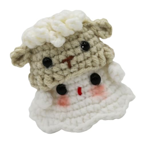 Csnbfiop Gestrickte Wolle Geisterpuppen Geisterpuppen Charm Weicher Plüsch Schlüsselanhänger Anhänger Für Taschen Schlüssel Buntes Handwerk von Csnbfiop