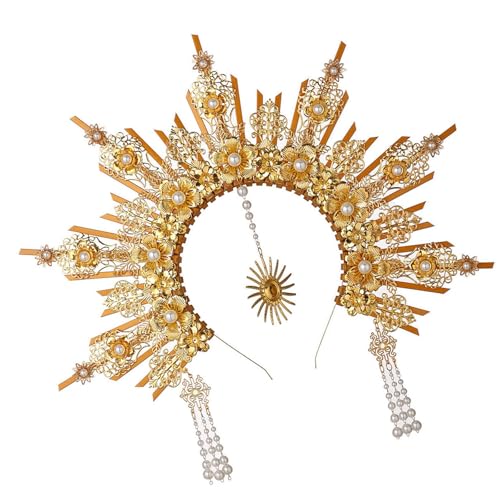 Csnbfiop Göttinnen Inspirieren Kronen Engelhaftes Stirnband Modisches Accessoire Für Mottopartys Und Cosplay Tägliche Freizeitkleidung Csnbfiop Göttinnen Inspirieren Kronen Engelhaftes Stirnband Modisches Accessoire Für Mottopartys Und Cosplay Tägliche Freizeitkleidung von Csnbfiop