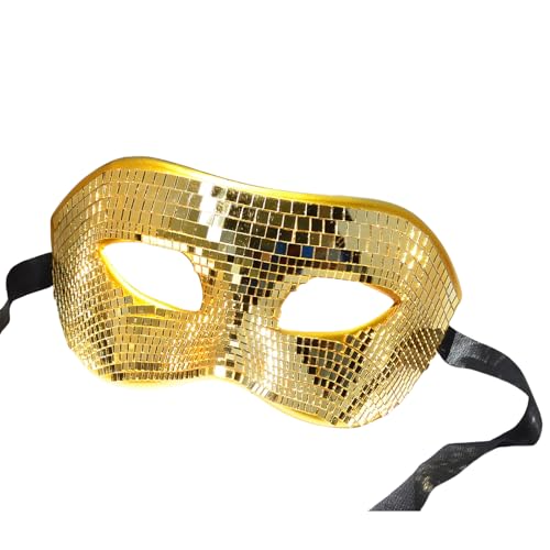 Csnbfiop Silberne Maske Mit Glitzernden Motiven Atmungsaktive Party Maske Charm Ornament Mit Auffälligen Motiven Für Verschiedene Anlässe von Csnbfiop
