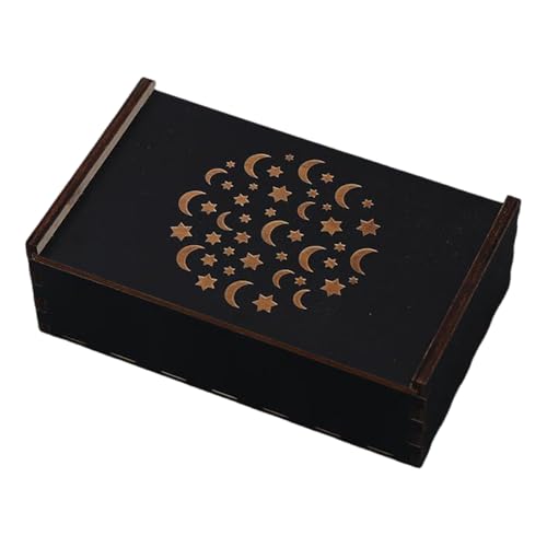 Csnbfiop Tarot Deck Hülle Spielkarten Aufbewahrungsbox Tarot Deck Behälter Tarot Karten Box Holz Tarot Karten Box von Csnbfiop